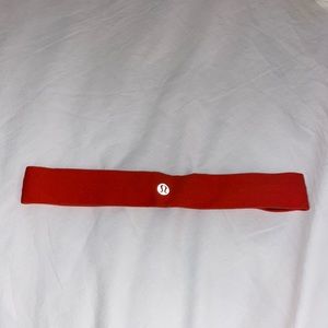 Lululemon womens cardio cross trainer headband, red